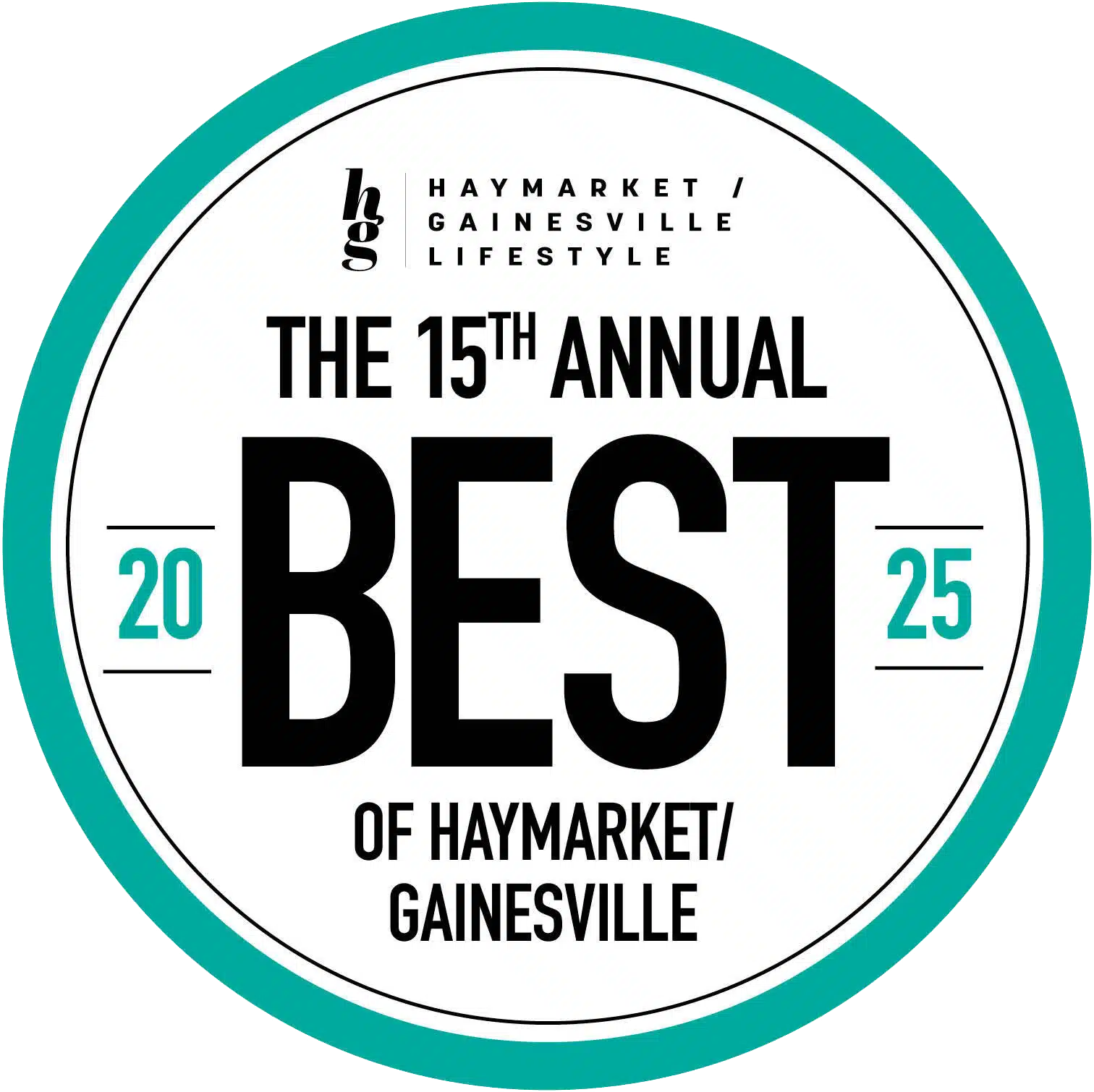 15th Annual Best of Haymarket Gainesville Lifestyle 2025 Award