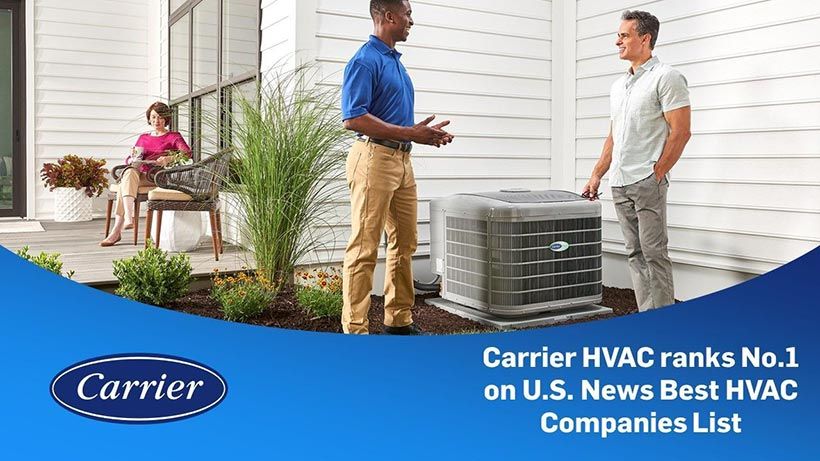 Carrier Named Best HVAC Company  of 2022 by U.S. News & World Report