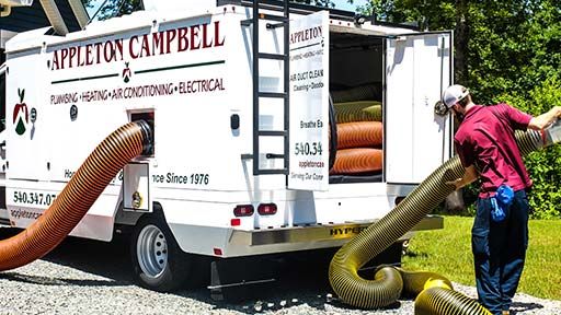 Fast Service Plumbing, Heating, Air & Electrical Appleton Campbell Virginia